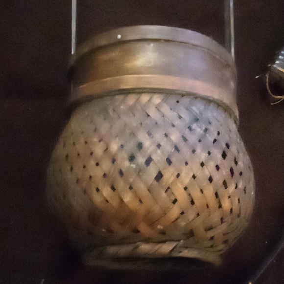 Lot of vintage brown wicker - Picture 4 of 7